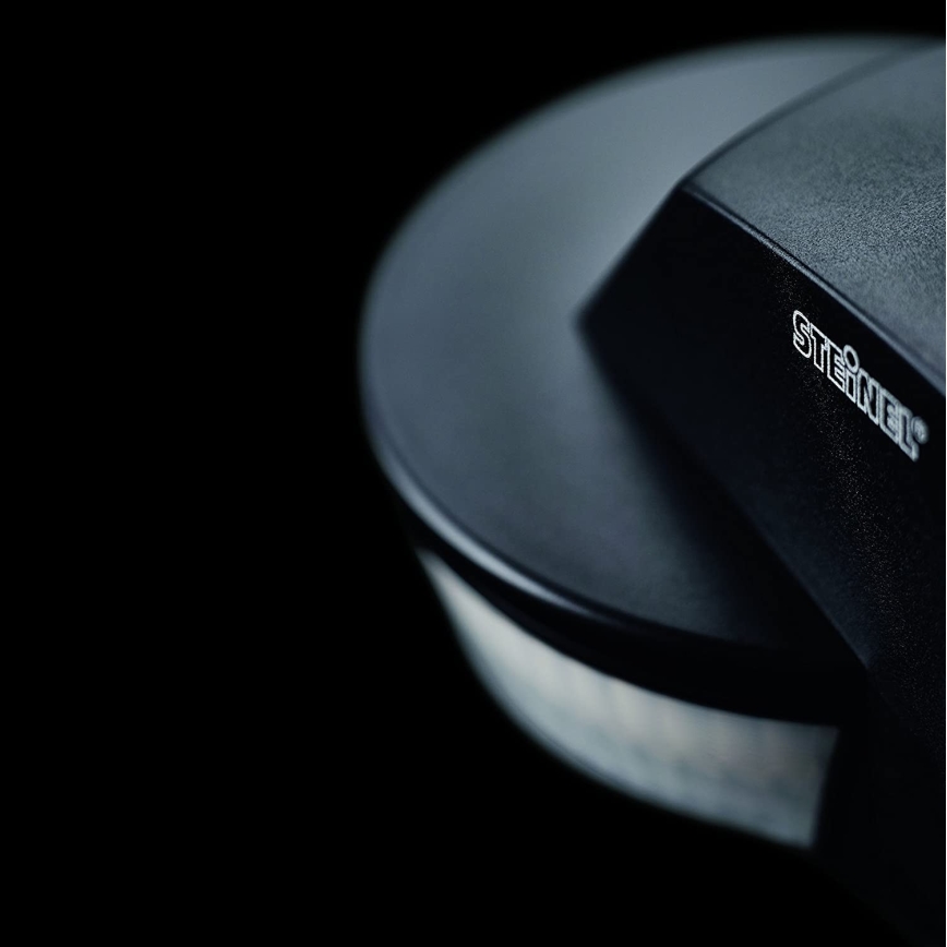 STEINEL 034979 - Ulkoliikennanturi SenslQ S musta IP54 + kauko-ohjaus