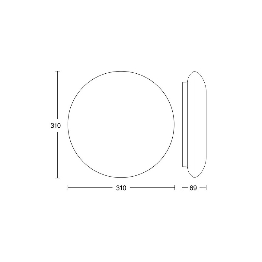Steinel 035440 - LED-ulkokattovalaisin anturilla QUATTRO LED/10W/230V IP54