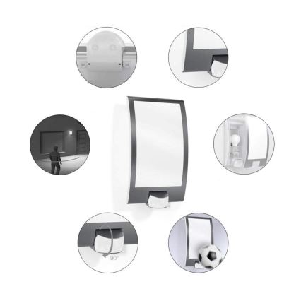 STEINEL 035709 - Ulkovalo anturilla L22 1xE27/60W/230V IP44