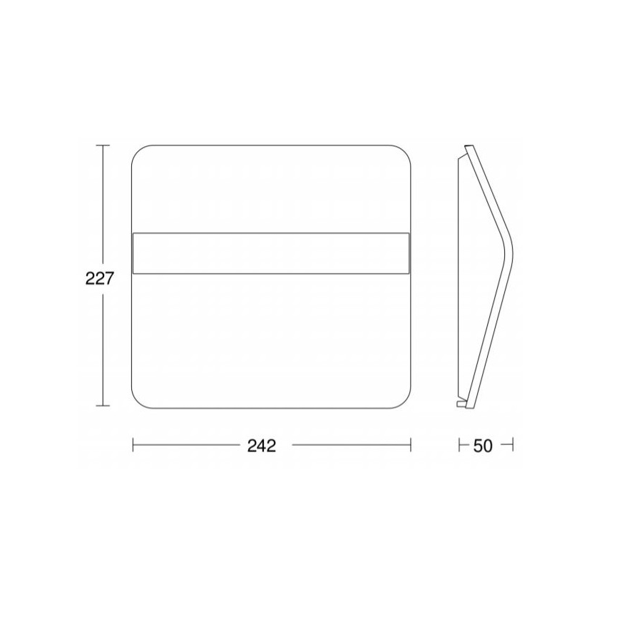 STEINEL 035730 - LED Aurinkokäyttöinen talonnumero XSolar LH-N LED/0,03W IP44 2500 mAh