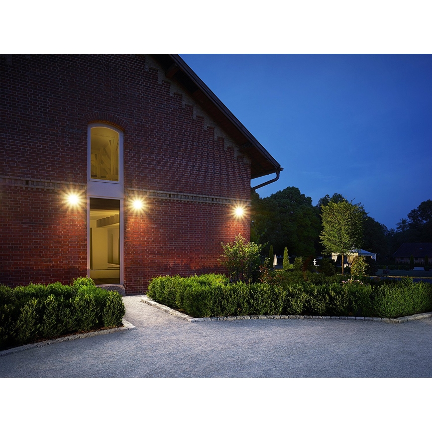 Steinel 052546 - LED-valonheitin liiketunnistimella LS150LED LED/20,5W/230V musta IP44