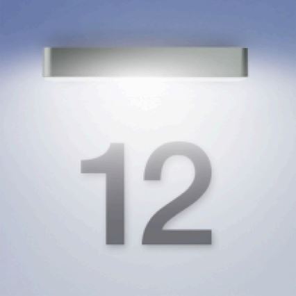 Steinel 052966 - LED-aurinkoseinävalaisin XSolar SOL-O LED/0,07W 2000mAh IP44 antrasiitti