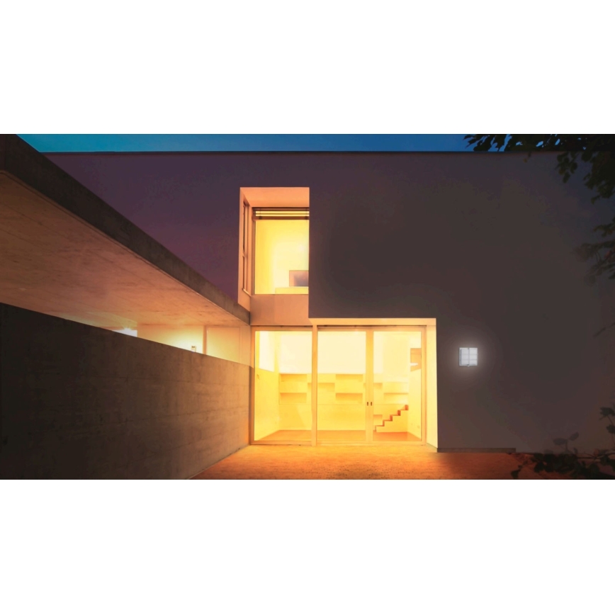 STEINEL 053031 - LED Ulkovalo anturilla L691 LED/9W/230V 3000K IP44