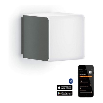 Steinel 055493 - LED-ulkovalaisin anturilla L 830 LED/9,5W/230V IP44 antrasiitti