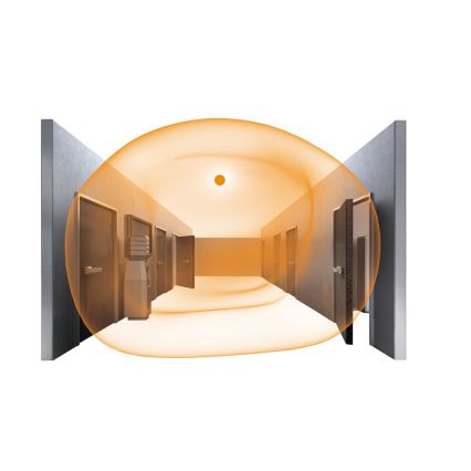 Steinel 056063 - LED-ulkovalaisin anturilla RS PRO LED/9,5W/230V IP54