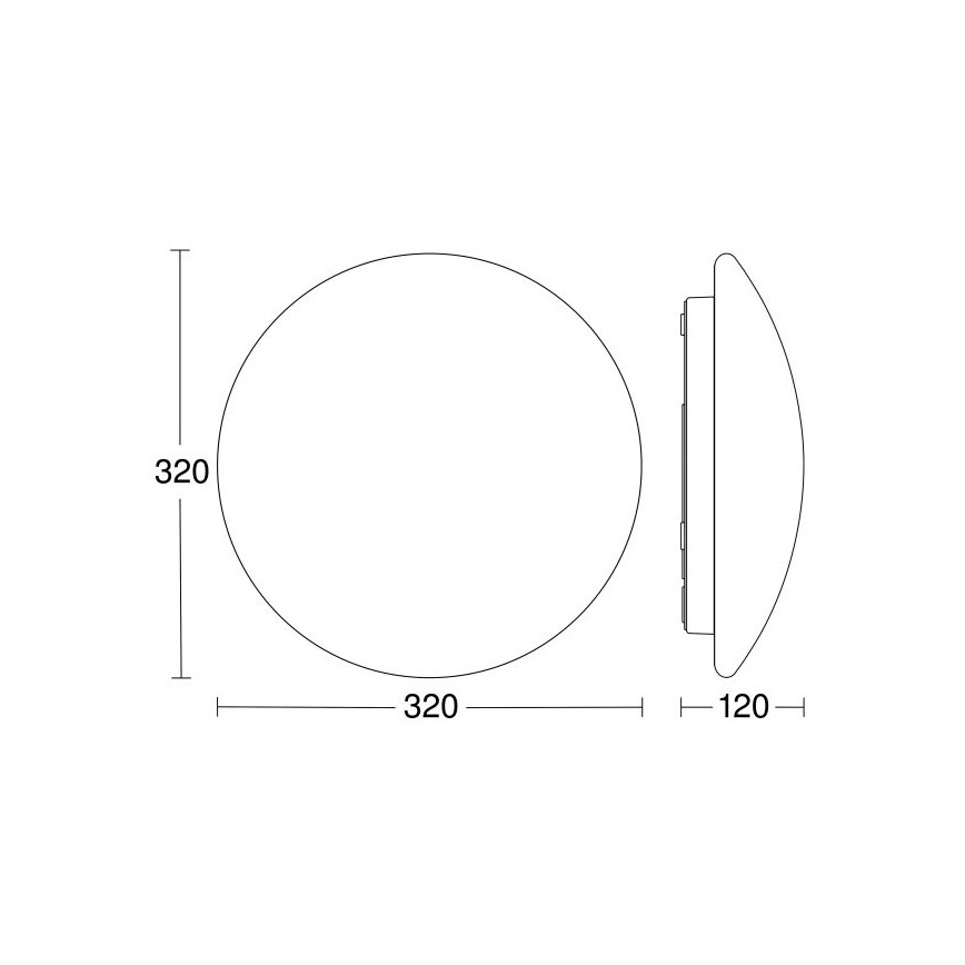 Steinel 056070 - LED-kattovalaisin kylpyhuoneessa anturilla RS PRO LED/16W/230V IP54