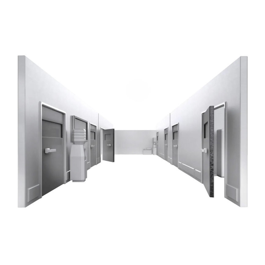 Steinel 056087-LED Kylpyhuoneen kattovalo RSPROP2 LED/15,5W/230V 4000K IP54