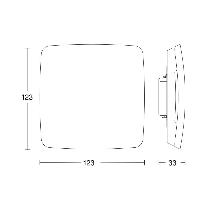 Steinel 056353 - Multisensor True Presence KNX valkoinen