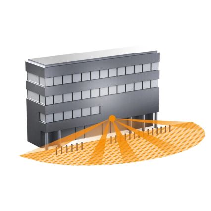 Steinel 057350 - Liiketunnistin IS 3180 DALI-2 IPD IP54 valkoinen