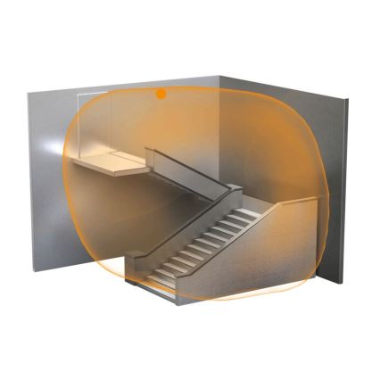 Steinel 058234 - Liiketunnistin HF 3360 V3 KNX IP54 pyöreä valkoinen