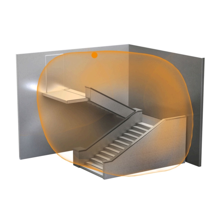 Steinel 058241 - Liiketunnistin HF 3360 V3 KNX pyöreä valkoinen