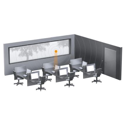 Steinel 058340 - Valotunnistin Dual V3 KNX pyöreä valkoinen