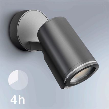 STEINEL 058630 - LED-ulkovalaisin anturilla SPOT ONE 1xGU10 / 7W / 230V IP44
