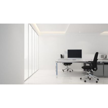 Steinel 064129 - Läsnäoloilmaisin IR Quattro MICRO 6m KNX IP65 valkoinen