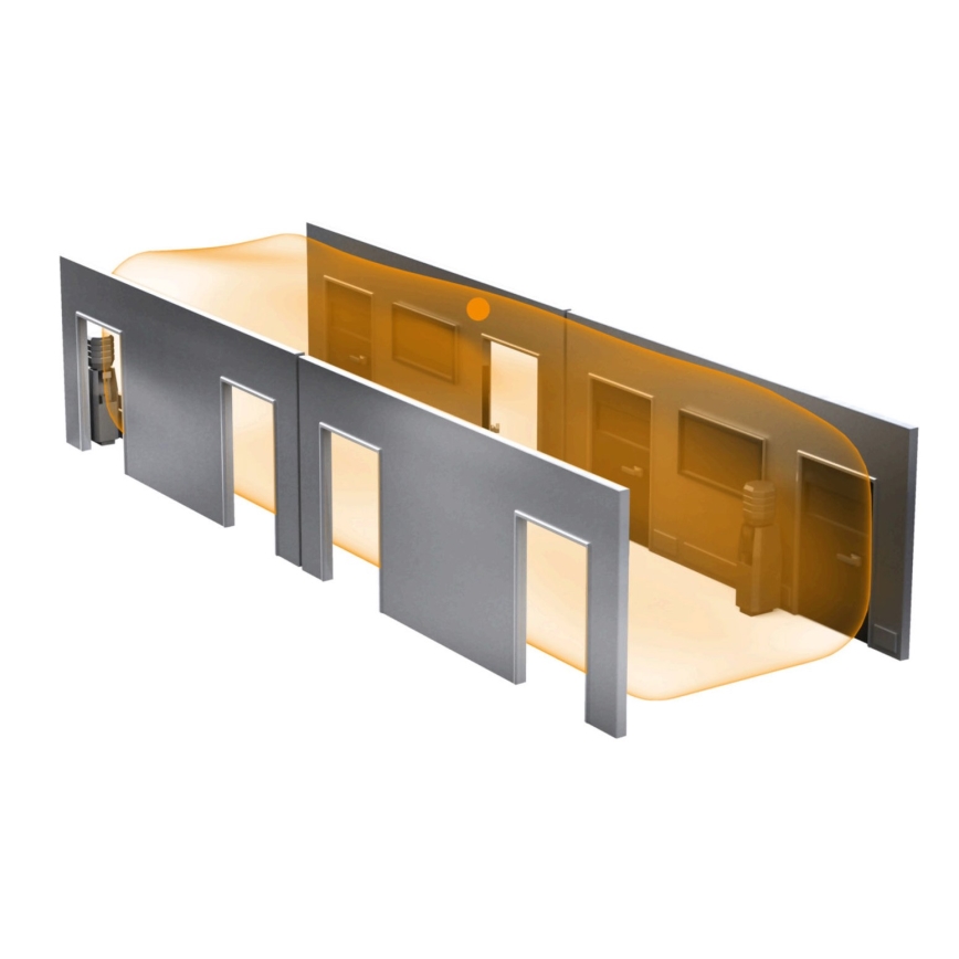 Steinel 064488 - Läsnäolotunnistin Hallway KNX valkoinen