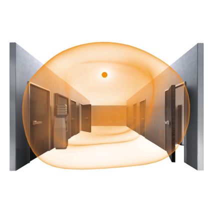 STEINEL 064808 - LED-kattovalaisin kylpyhuoneeseen anturilla RS PRO LED/9,5W/230V 3000K IP54