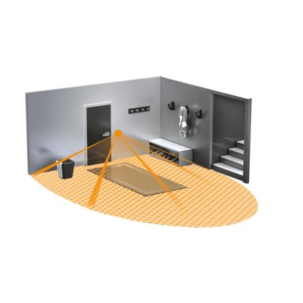 Steinel 065003 - Liiketunnistin IR 2180 UP ECO 230V valkoinen