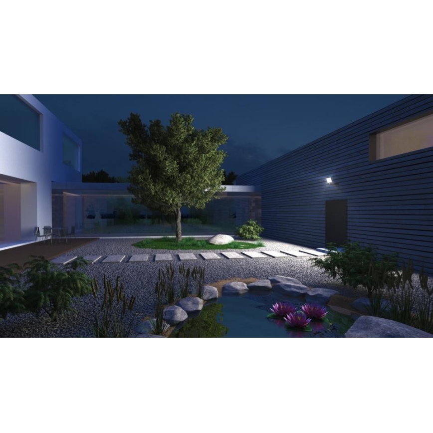 Steinel 065270 - LED-valonheitin sensorilla LED/42,6W/230V 3000K IP44 valkoinen