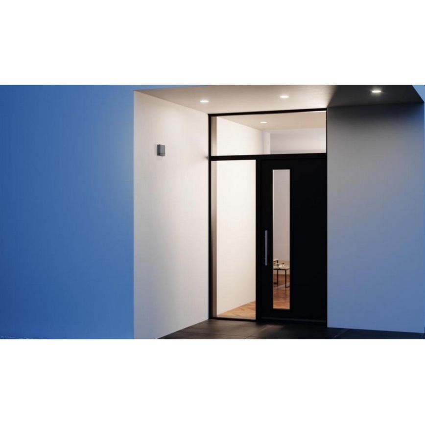 Steinel 066079 - Ulkovalo sensorilla IS 180 DIGI HD COM1 IP54 antrasiitti