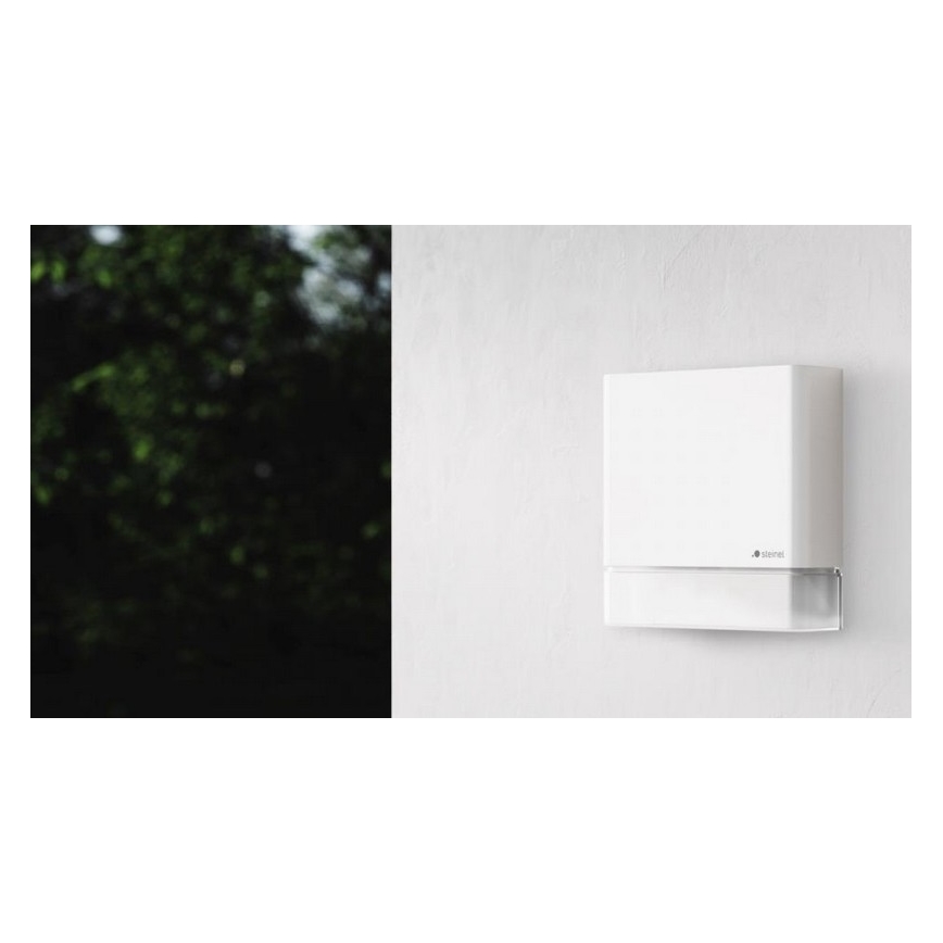 Steinel 067281 - Liiketunnistin ulkokäyttöön IS 180 DIGI BASIC IP54 valkoinen