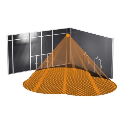 Steinel 068547 - Liiketunnistin IS 3360 40m COM1 IP54 pyöreä musta