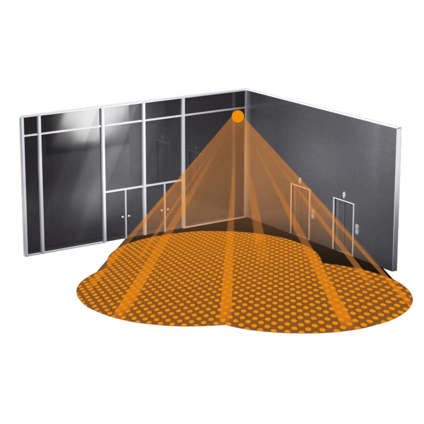 Steinel 068592 - Liiketunnistin IS 3360 40m V3 KNX pyöreä musta