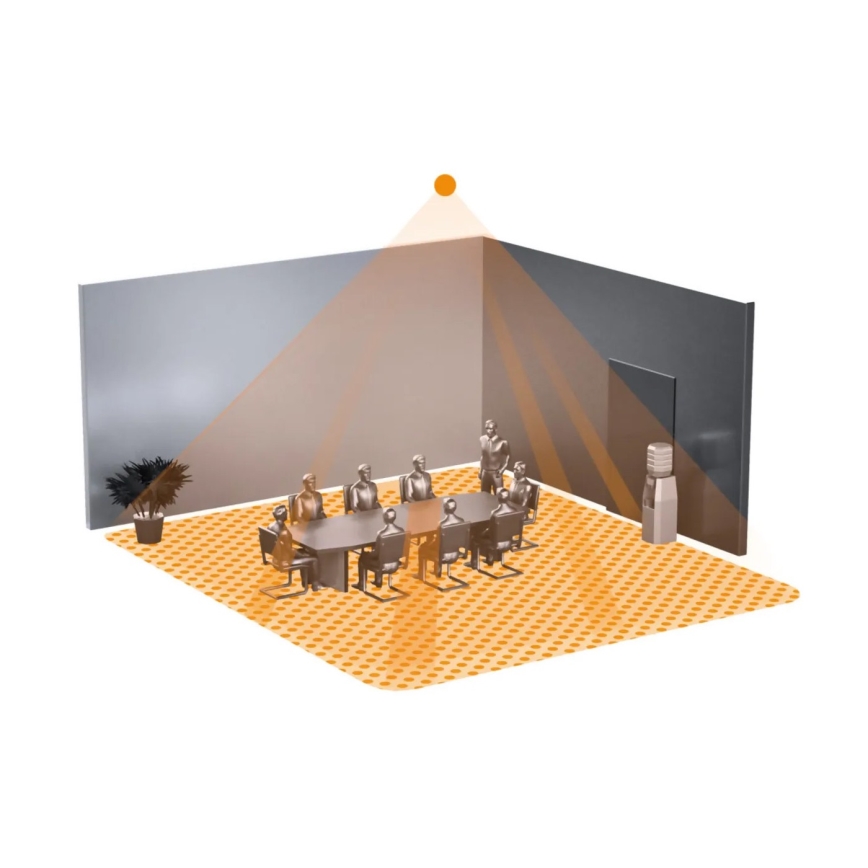 Steinel 068622 - Läsnäolotunnistin IR Quattro HD 24m KNX musta