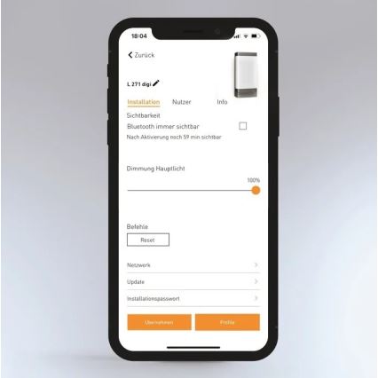 Steinel 068714 - LED Ulkovalo L 271 C LED/6,6W/230V 3000K IP44