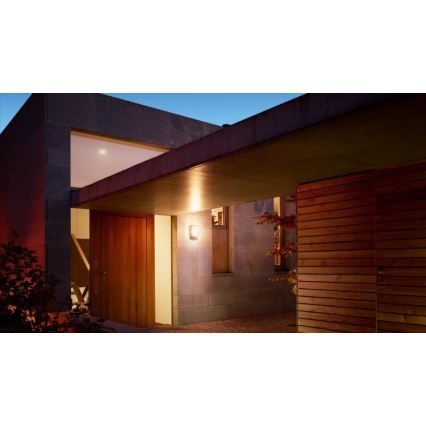 Steinel 069155 - Ulkoseinävalo  L 12 1xE27/60W/230V IP44 antrasiitti