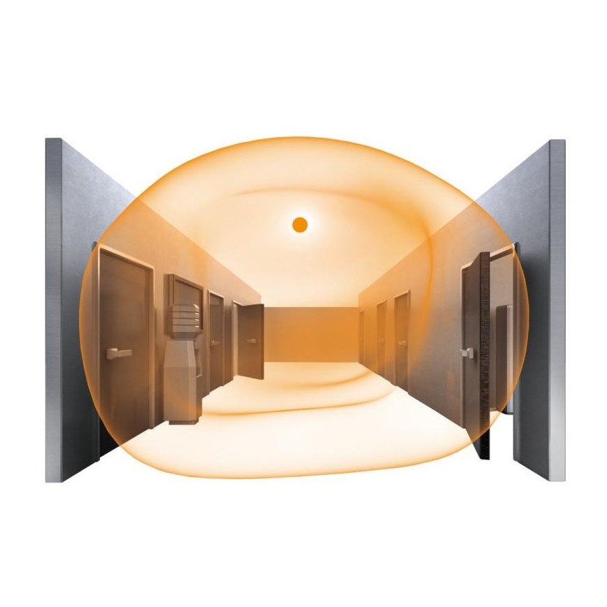 Steinel 069742-LED-kattovalaisin kylpyhuoneeseen anturilla RSPROP2 15,1W/230V 3000K IP54