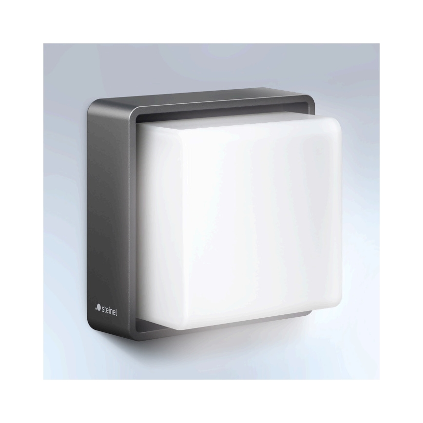 Steinel 078645- LED Ulkovalo anturilla L 845 SC 9W/230V 3000K IP44 antrasiitti