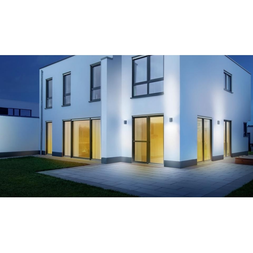 Steinel 078713- LED-ulkoseinävalo L 930 LED/9,3W/230V IP44 antrasiitti