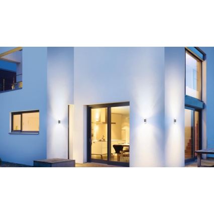 Steinel 078720- LED-ulkoseinävalo L 910 LED/9,8W/230V IP44 antrasiitti