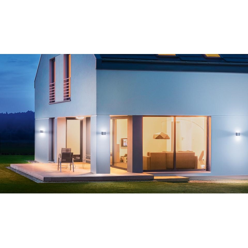 Steinel 079277 - LED Ulkoseinävalaisin L840 C LED/9,1W/230V IP44 antrasiitti