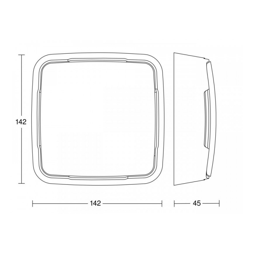 Steinel 081812 - Multisensori True Presence V2 DALI2-IPD AP valkoinen