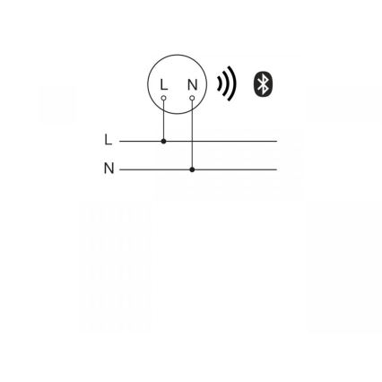 Steinel 084127 - Multisensori True Presence upotettu V2 BT-IPD UP WS valkoinen