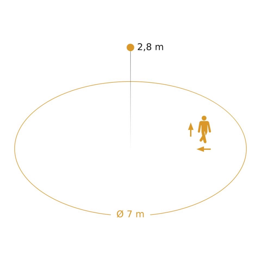 Steinel 084998 - LED himmennettävä ulkokäyttöön tarkoitettu alasvalaisin RS PRO DL 150 SC LED/10,8W/230V 3000/4000/5700K IP54 -anturilla
