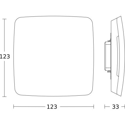 Steinel 086060 - Multisensori True Presence upotettu KNX SW musta