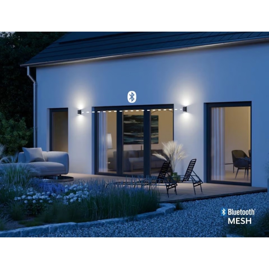 Steinel 087739 - LED ulkoseinävalaisin liiketunnistimella 2xGU10/14,5W/230V L 940SC IP44