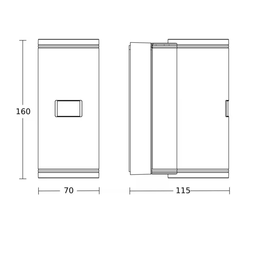 Steinel 087739 - LED ulkoseinävalaisin liiketunnistimella 2xGU10/14,5W/230V L 940SC IP44