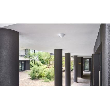 Steinel 087821 - Ulkoliikennanturi läsnäolotunnistimella PD-24 ECO COM1 360° IP54 valkoinen