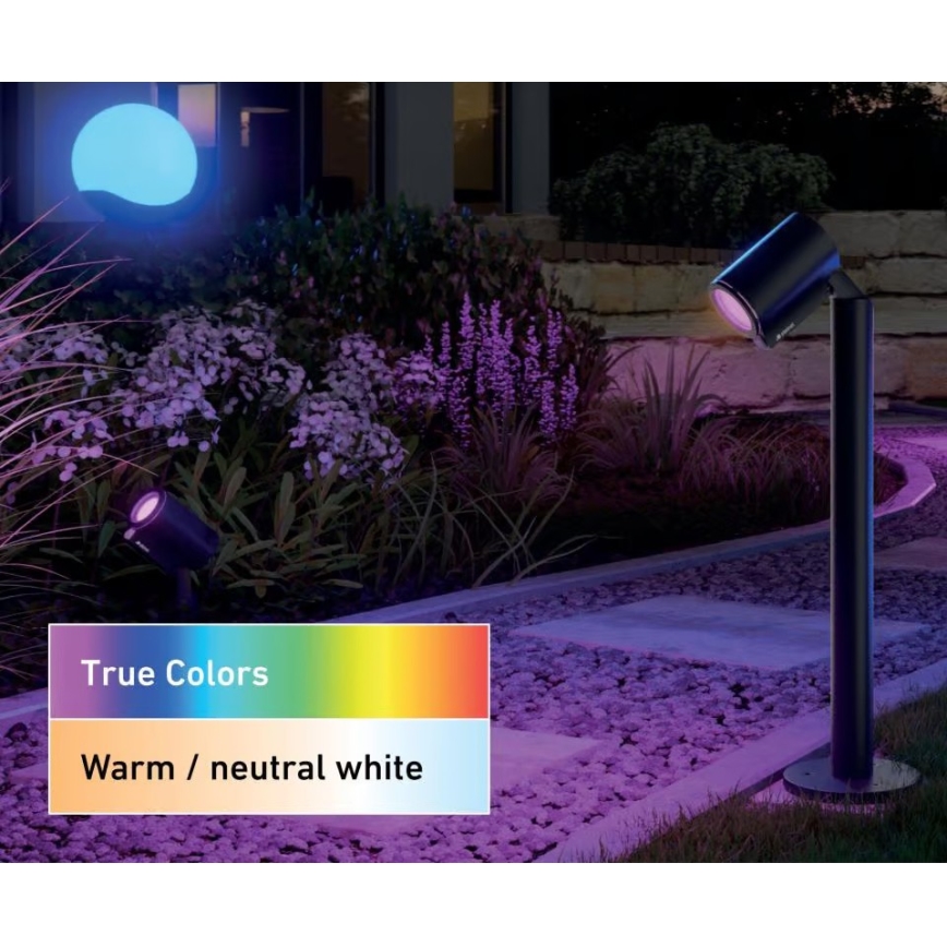 Steinel 089351 - LED RGBW ulkovalaisin LED/7,9W/24V IP65