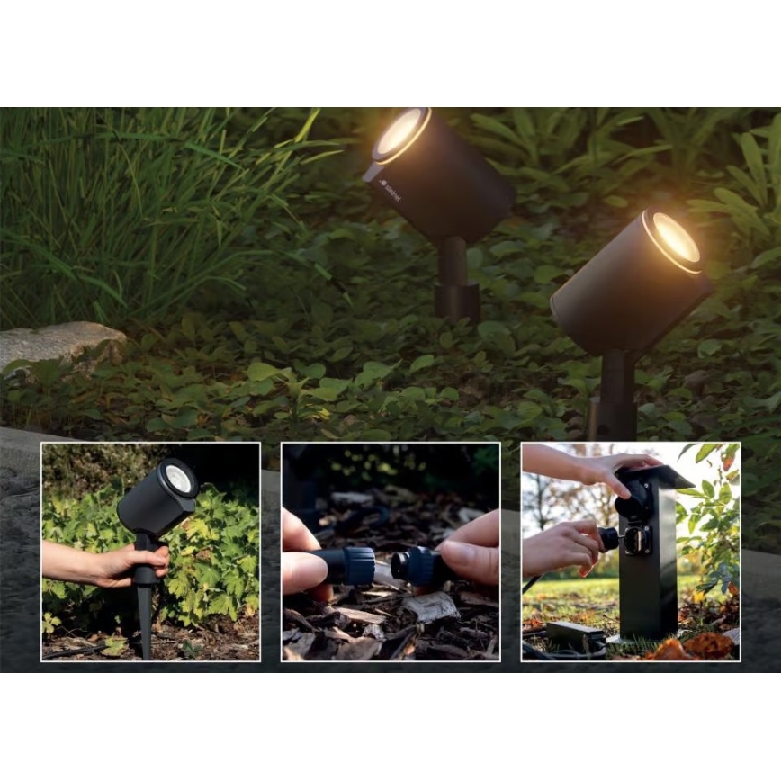 Steinel 089351 - LED RGBW ulkovalaisin LED/7,9W/24V IP65