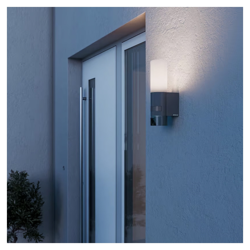 Steinel 092597 - LED-ulkovalaisin liiketunnistimella ja kameralla L 620 LED/13,5W/230V IP44