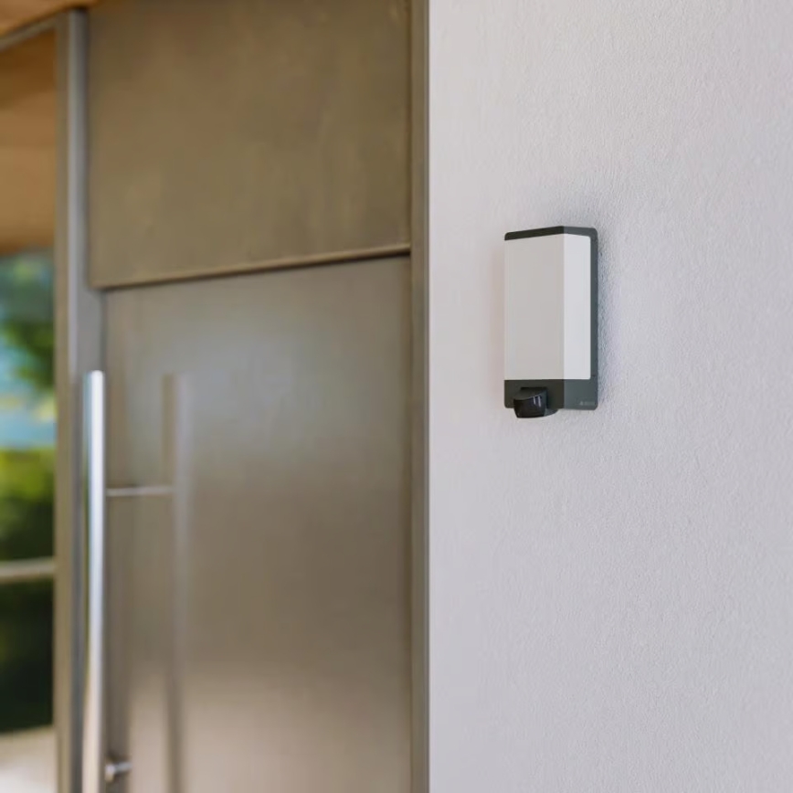 Steinel 094263 - Talonumerokilpi liiketunnistimella 1xE27/15W/230V L 14 S IP44