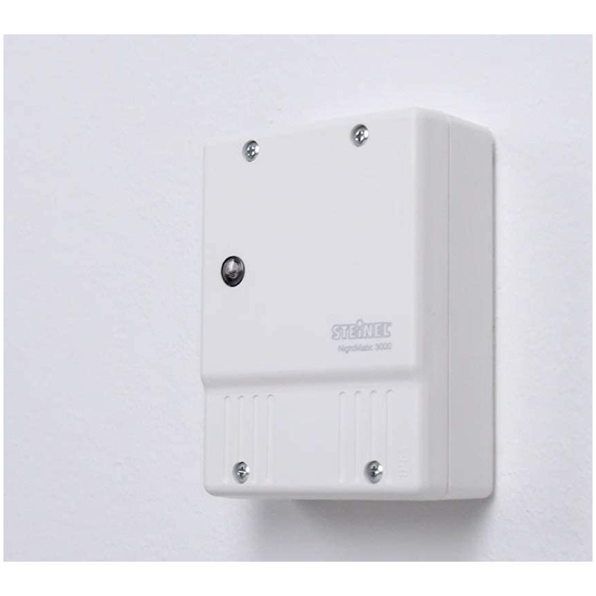 STEINEL 550615 - Hämärän tunnistin NightMatic 3000 Vario valkoinen IP54
