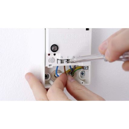 STEINEL 550615 - Hämärän tunnistin NightMatic 3000 Vario valkoinen IP54