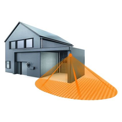 STEINEL 602819 - Ulkoinfrapunaseinäanturi IS240 valkoinen IP54