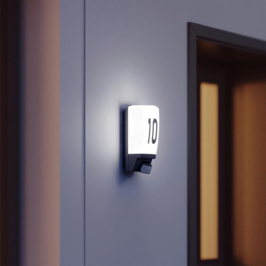 STEINEL 650513 - L1 Ulkovalaisin anturilla valkoinen IP44