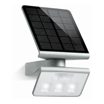 STEINEL 671013 - Solar LED-valonheitin XSolar L-S 1,2W/LED hopea IP44 2500 mAh